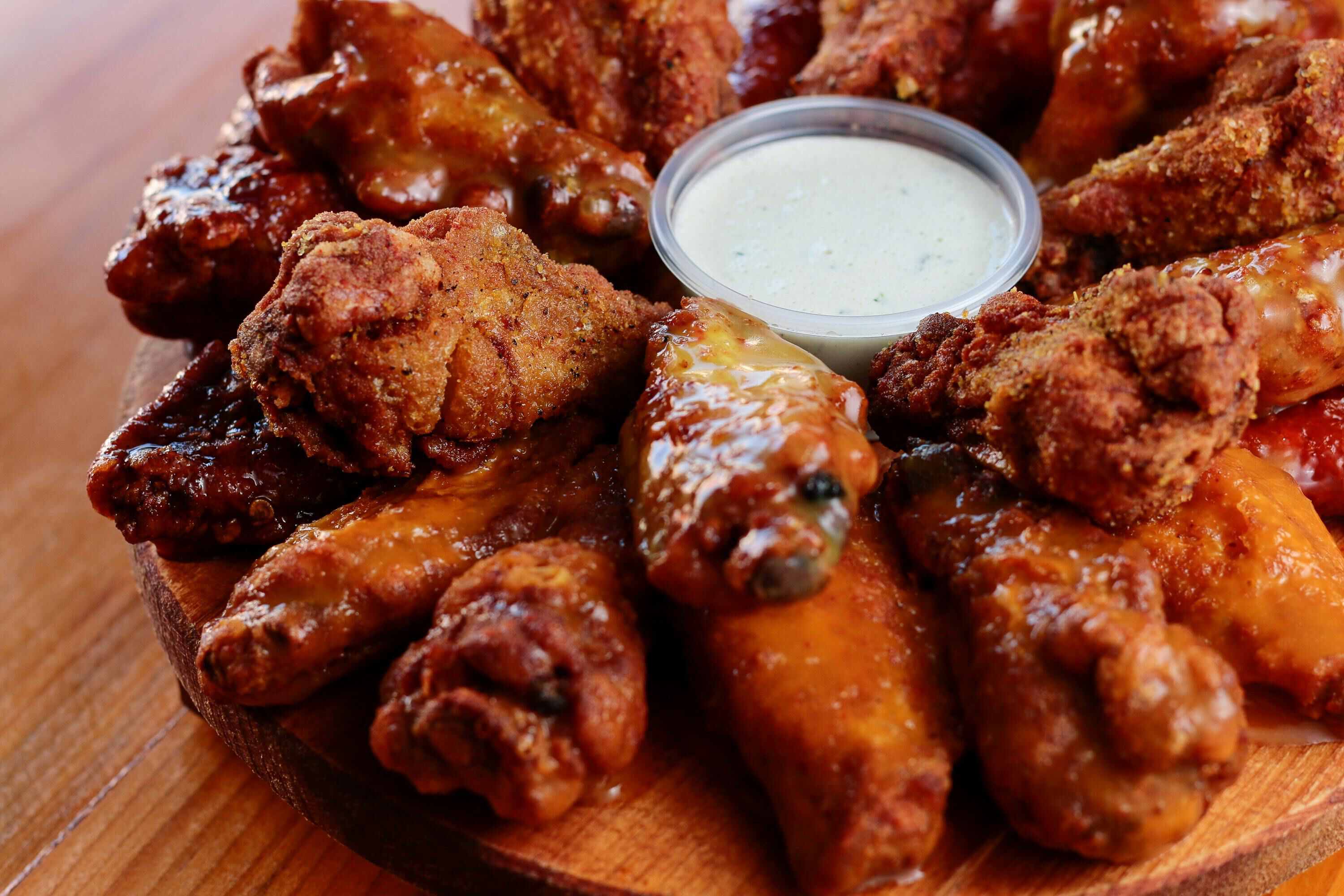 Buffalo Chicken Wings with Ranch