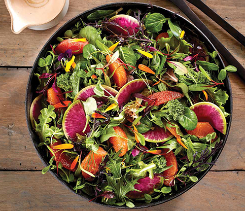 Winter Greens & Citrus Salad